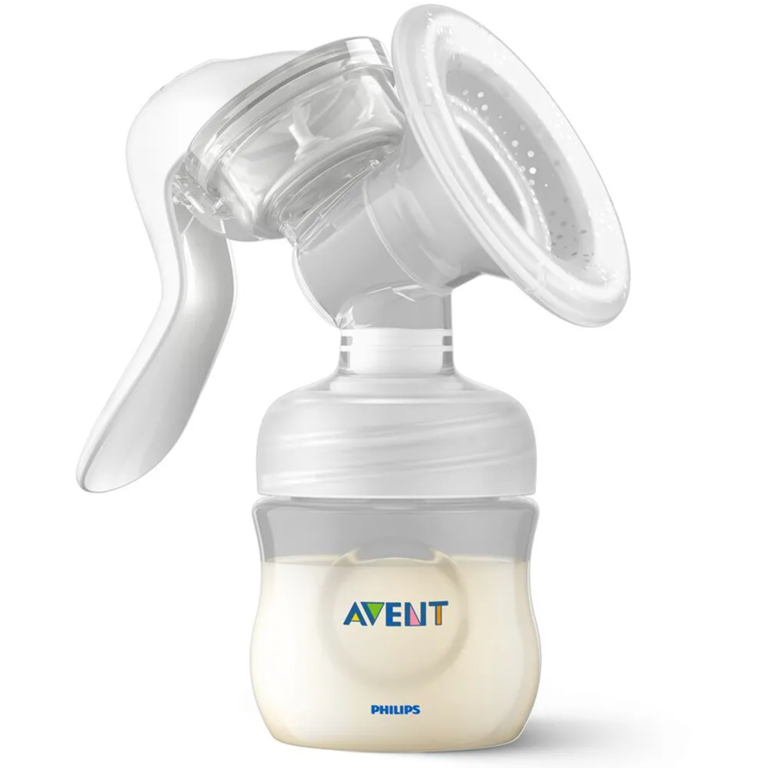 Philips AVENT Natural Motion Комплект Ръчна Помпа за Изцеждане на Кърма с Контейнери VIA и Шишета за Хранене Natural и Несесер