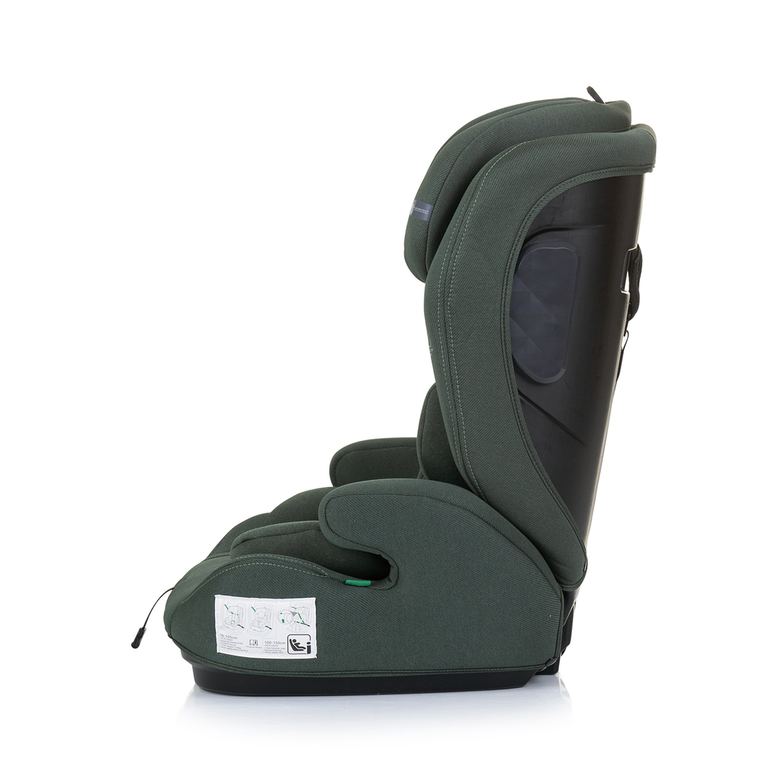 Chipolino Столче за кола I-size 76-150 cm ICON Зелено