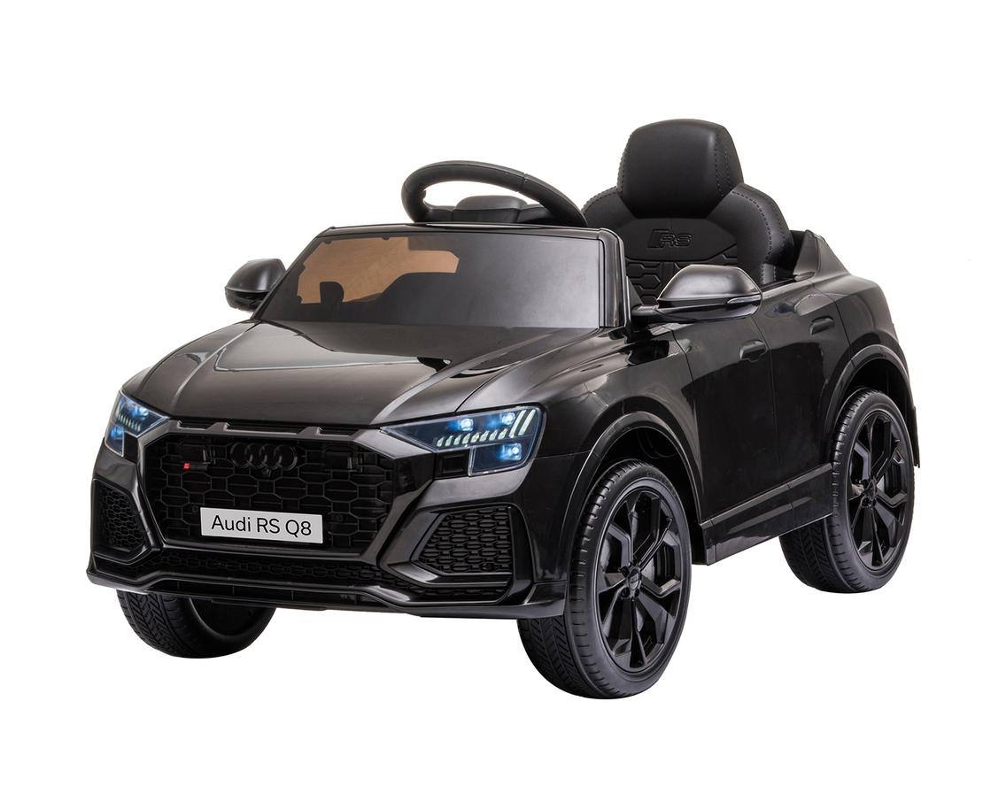 KikkaBoo Акумулаторна кола Licensed Audi RSQ8 Black SP