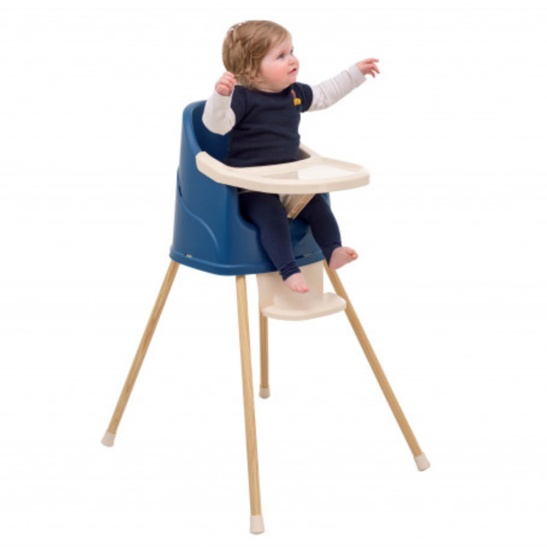 Thermobaby Youpla Столче за хранене 2 в 1 Синьо