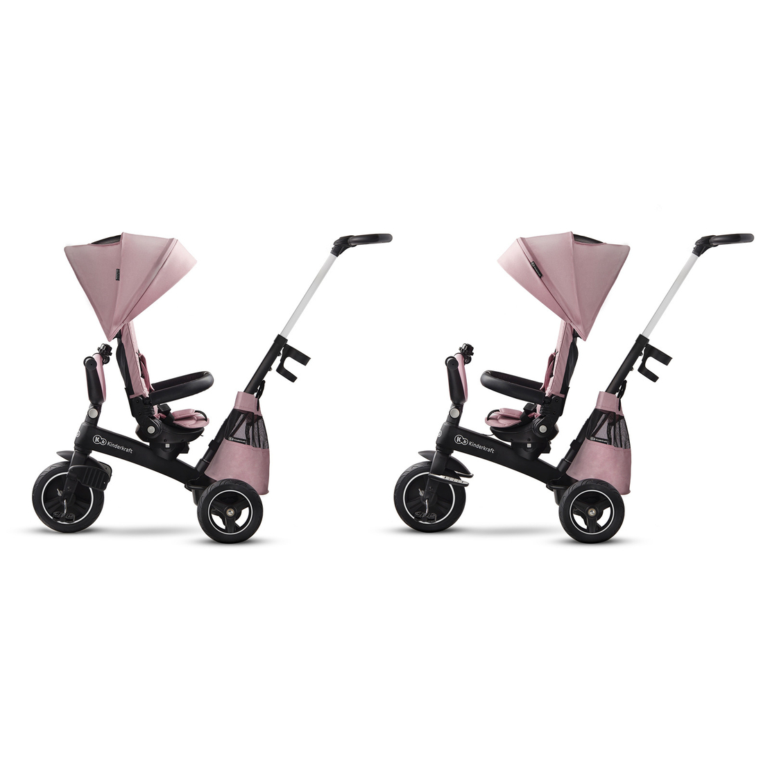  Триколка KinderKraft EASYTWIST, Розова 