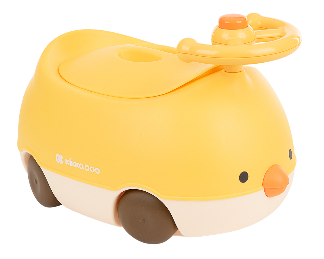 KikkaBoo Гърне бебешко Chick Yellow