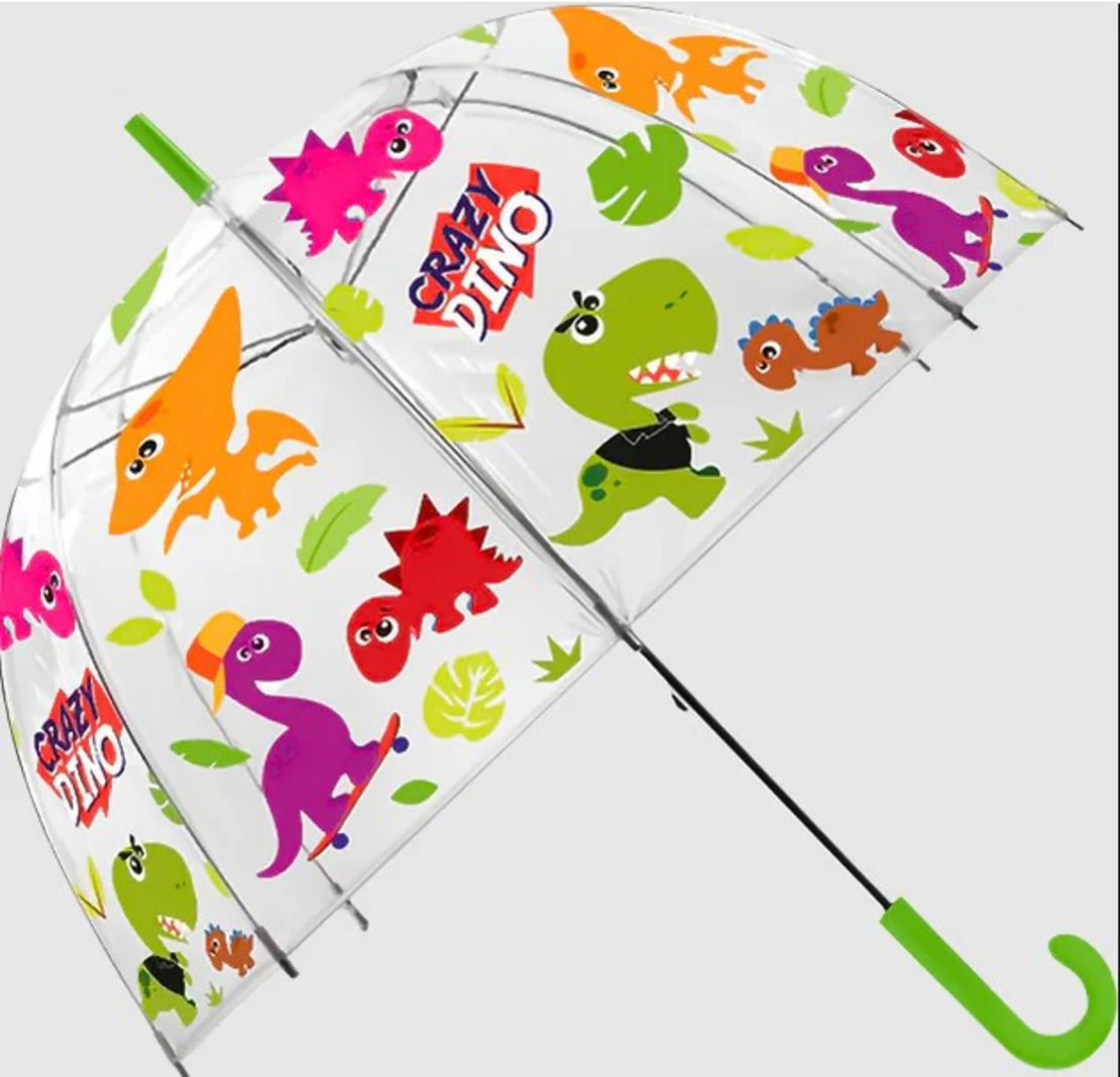 Чадър тип камбана CRAZY DINO 48см