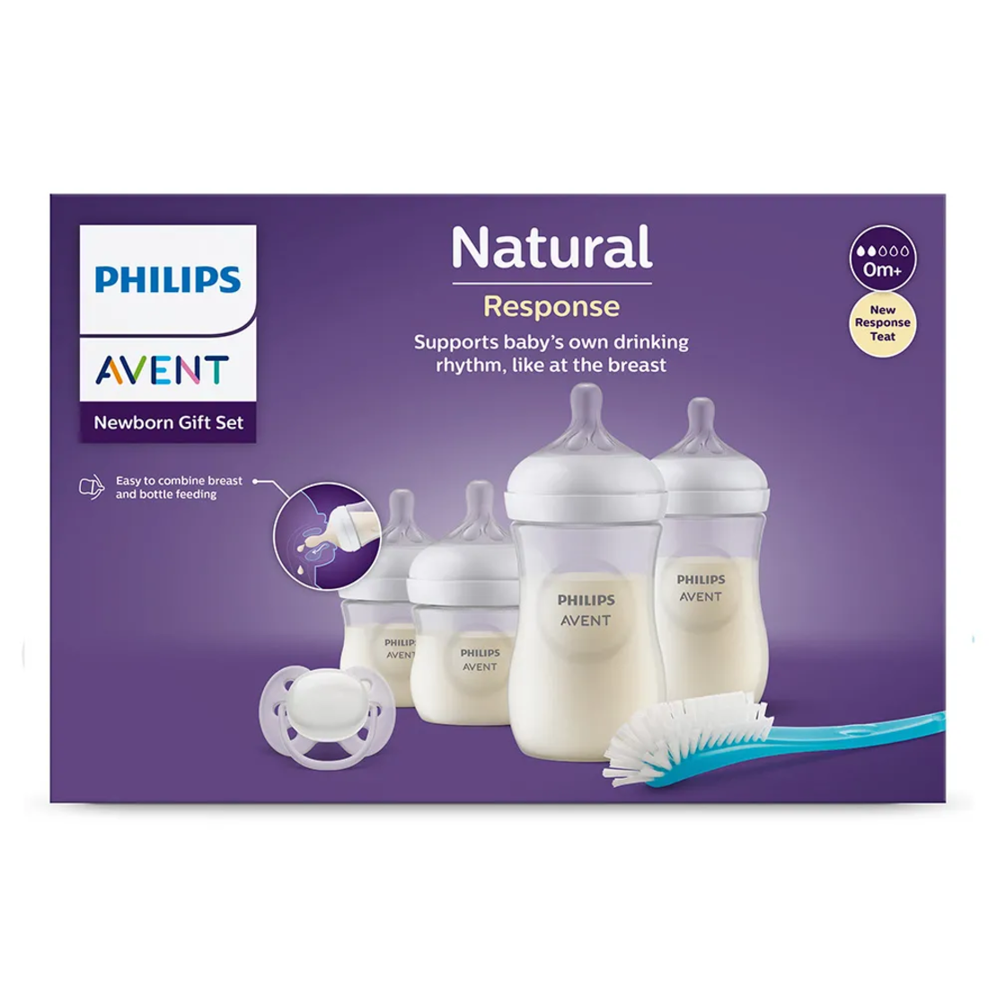 Philips Avent Комплект Шишета за Новородено Natural Response 3.0