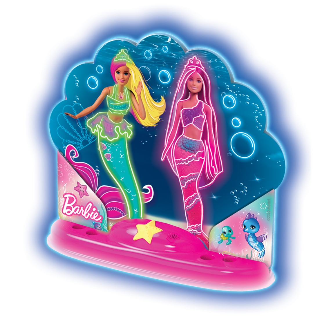 Barbie Shell Glow Светещи Русалки 3+