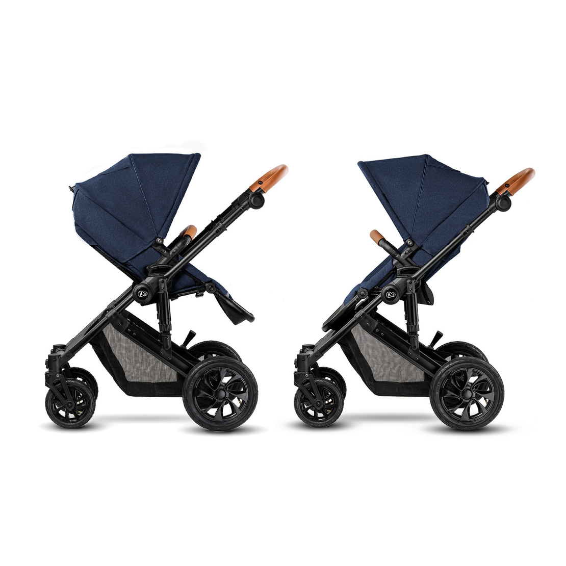 Бебешка количка KinderKraft PRIME 2в1, Синя