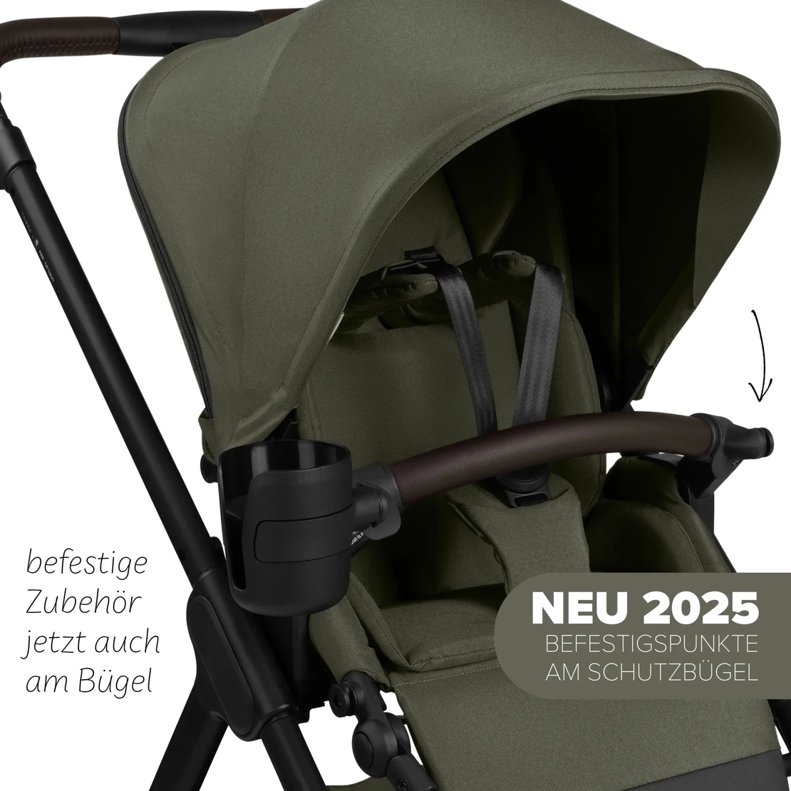 ABC Design Samba 2 Avocado Комбинирана Детска Количка 2 в 1