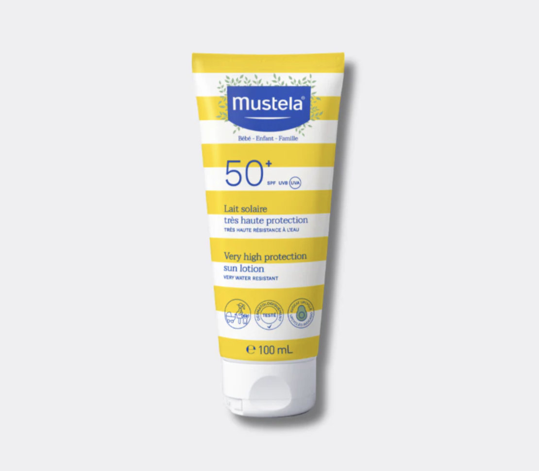 Mustela Слънцезащитен Лосион SPF 50+ за Лице и Тяло 100 ml
