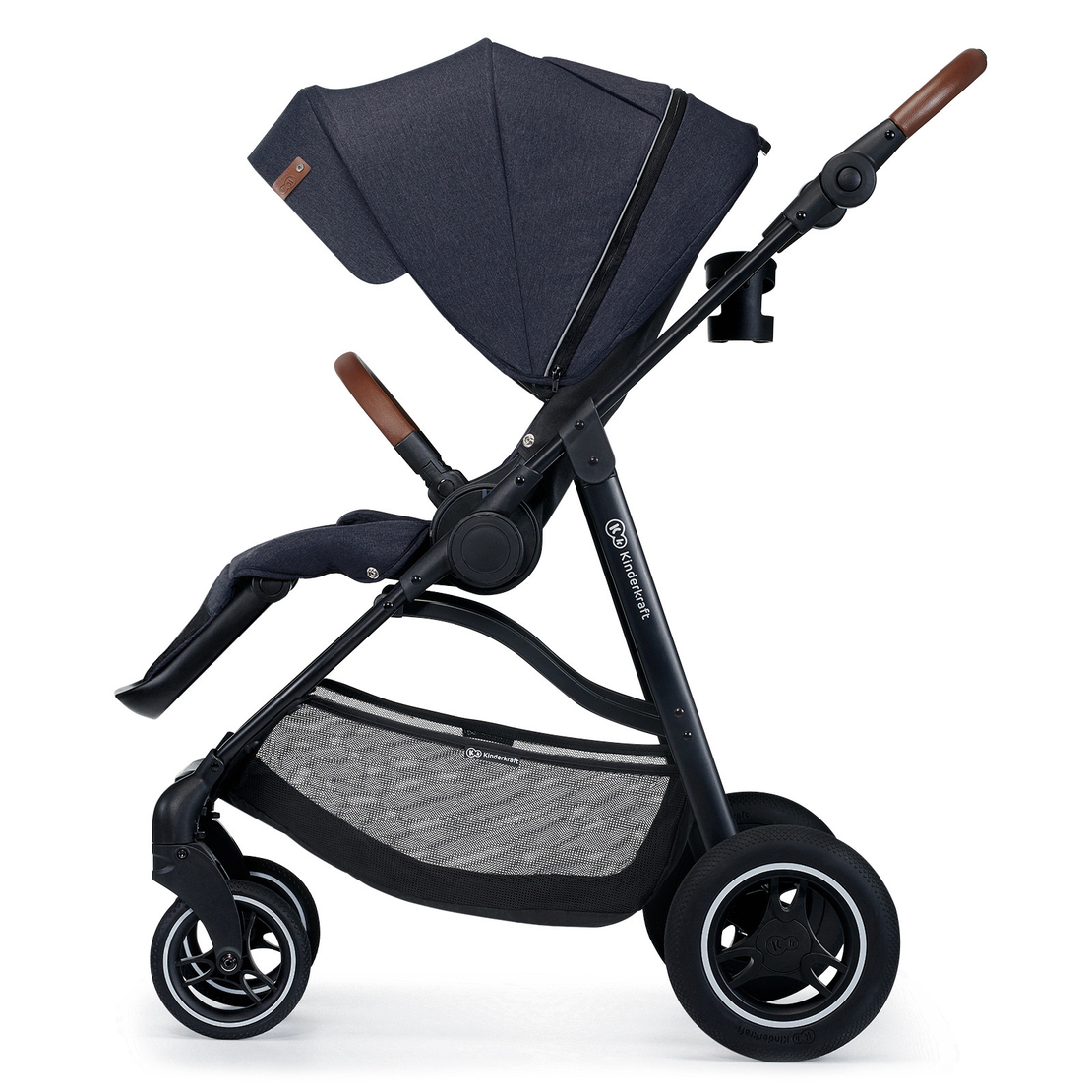  Бебешка количка KinderKraft ALL ROAD, синя 