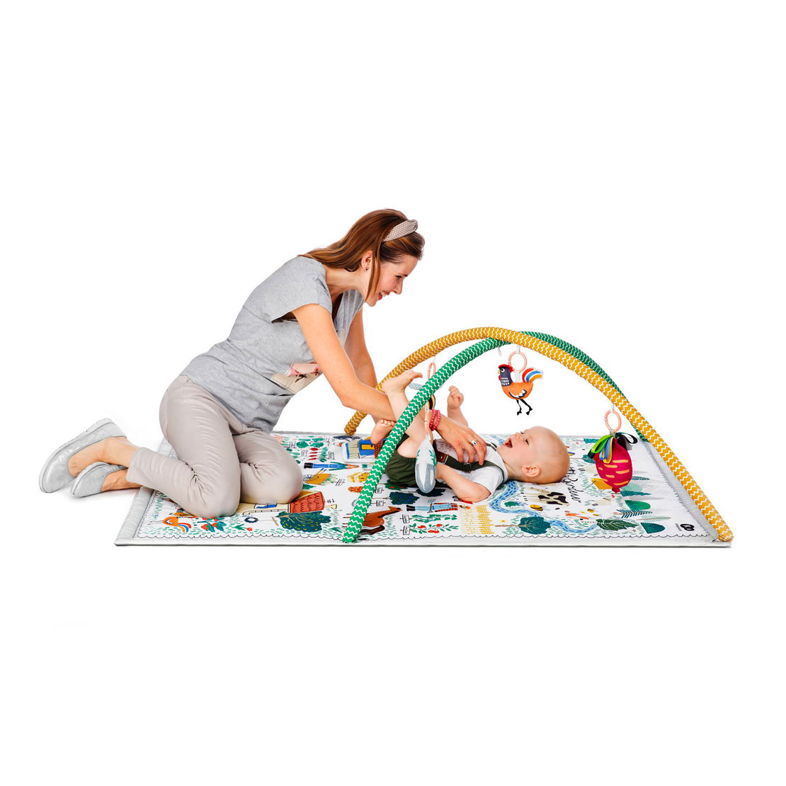  Образователна гимнастика KinderKraft LITTLE GARDENER, 3 в 1 