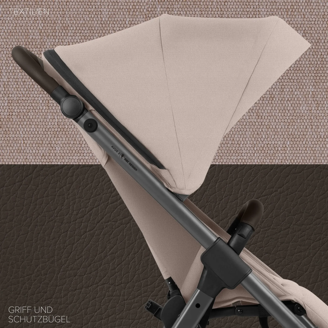 ABC Design Avus 2 Camel Комбинирана Детска Количка