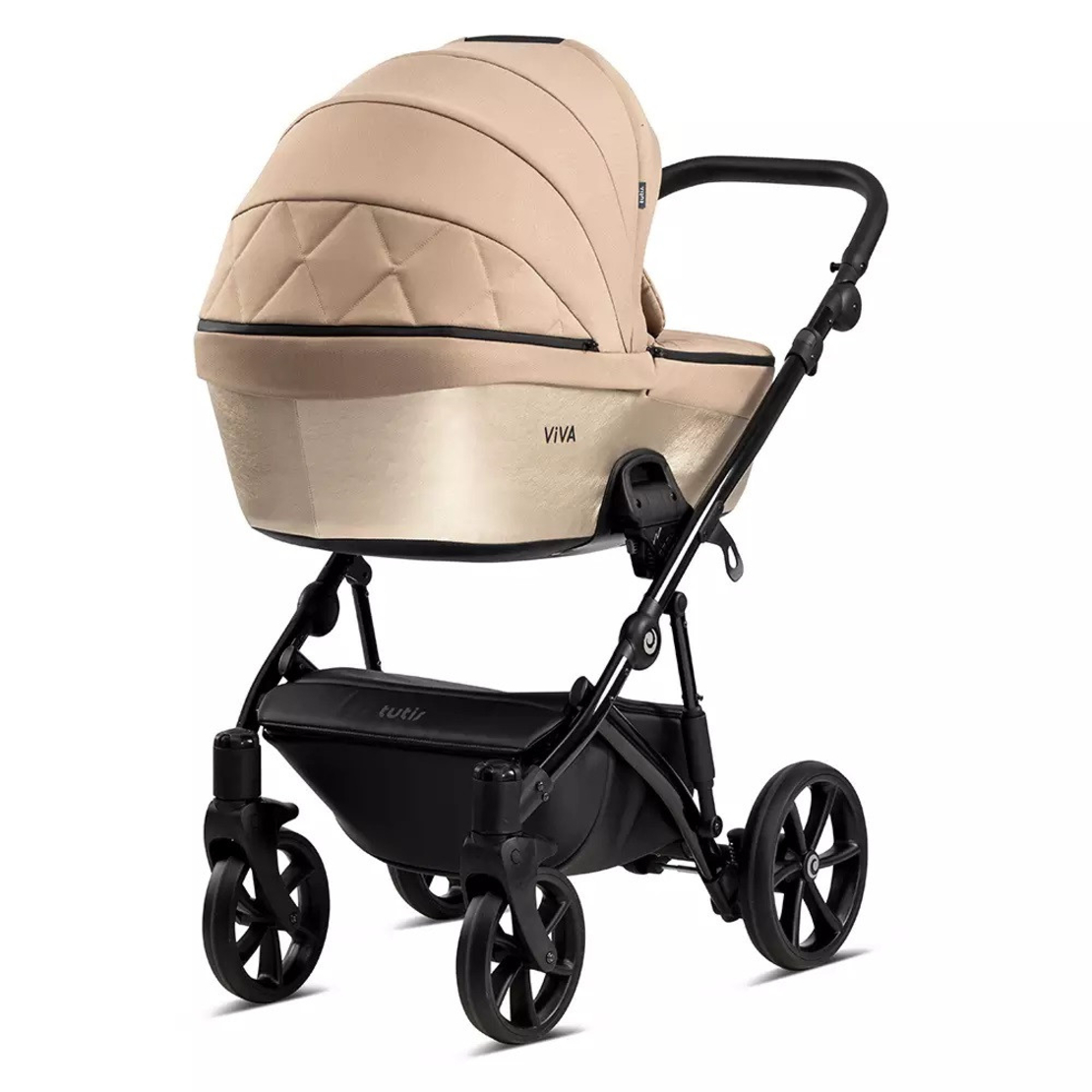 Tutis Viva 4 LUX Amber Gold 061 Комбинирана Детска Количка 2 в 1