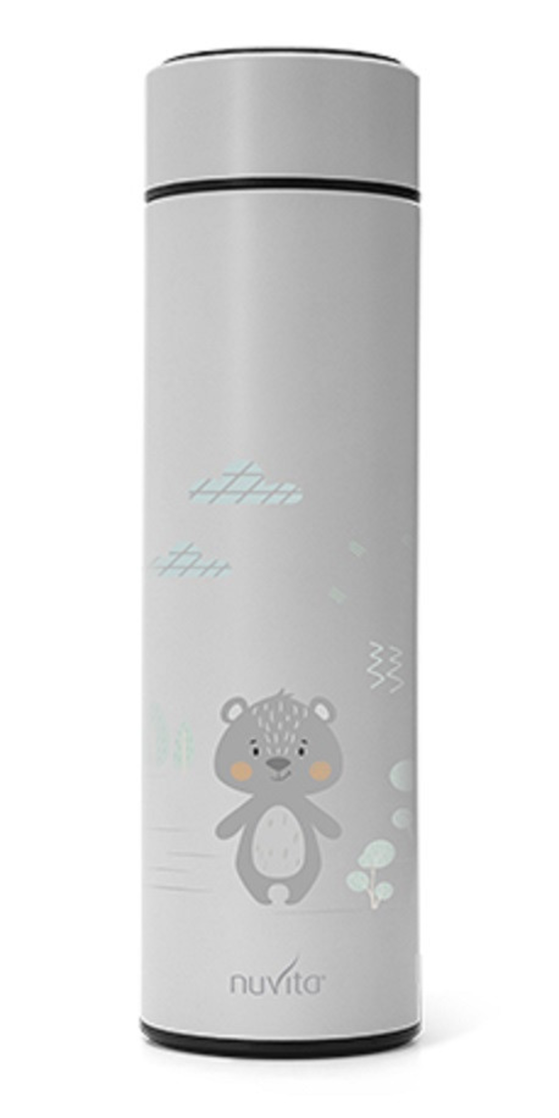  Термос с температурен дисплей Nuvita 4455, 500мл, бял 