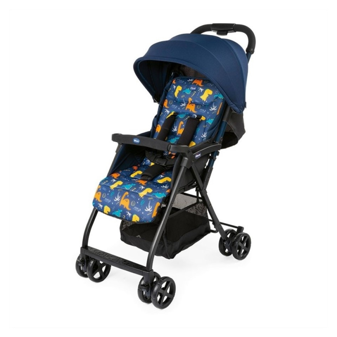 CHICCO Лятна Бебешка количка Ohlalà 2 0м+ Тъмно Синя