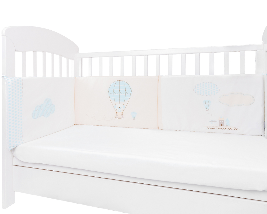 KikkaBoo Обиколник с дунапрен Puppy on Balloon 180см
