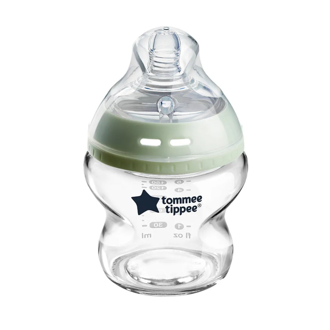 Tommee Tippee Стъклено Шише за Хранене Easi-Vent 150 ml 0м+