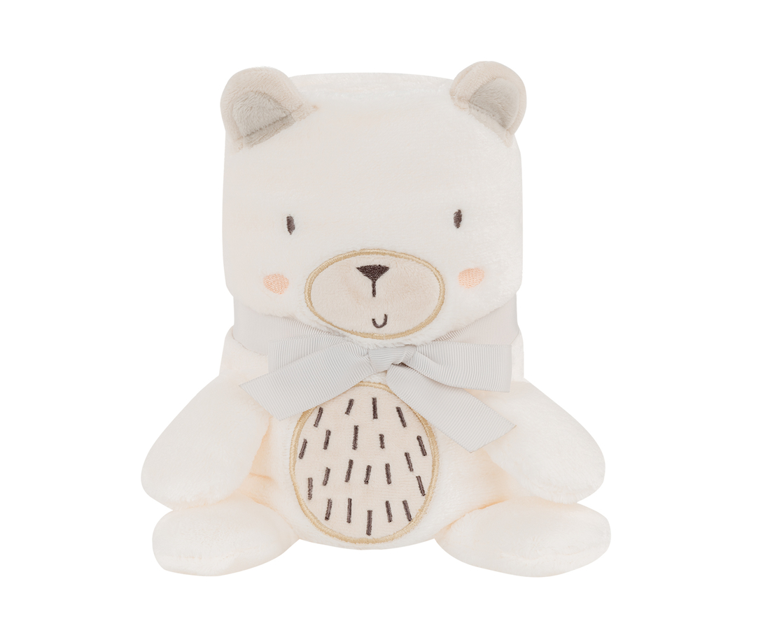 Бебешко одеяло с 3D бродерия My Teddy