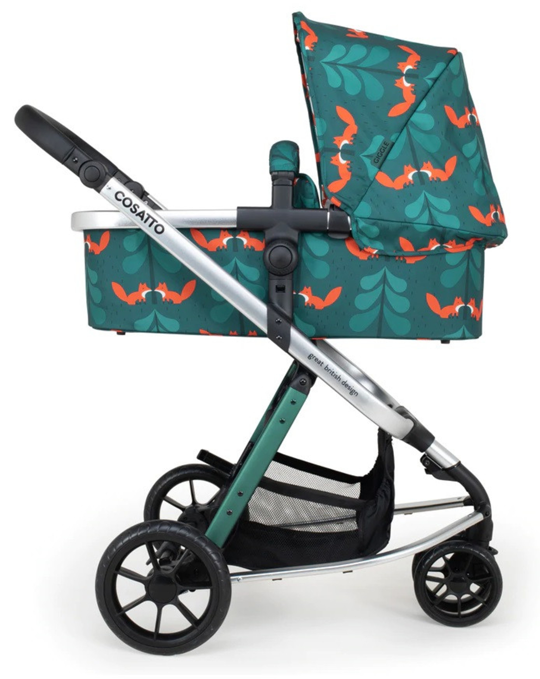 Количка Cosatto Giggle 3 CT4999 FOX FRIENDS, Пълен комплект