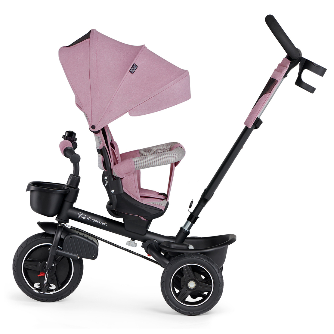  Триколка Kinderkraft SPINSTEP, розова 