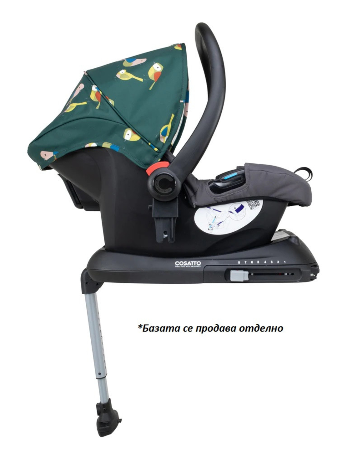 Количка Cosatto Giggle 3в1 CT4985 BIRDLAND