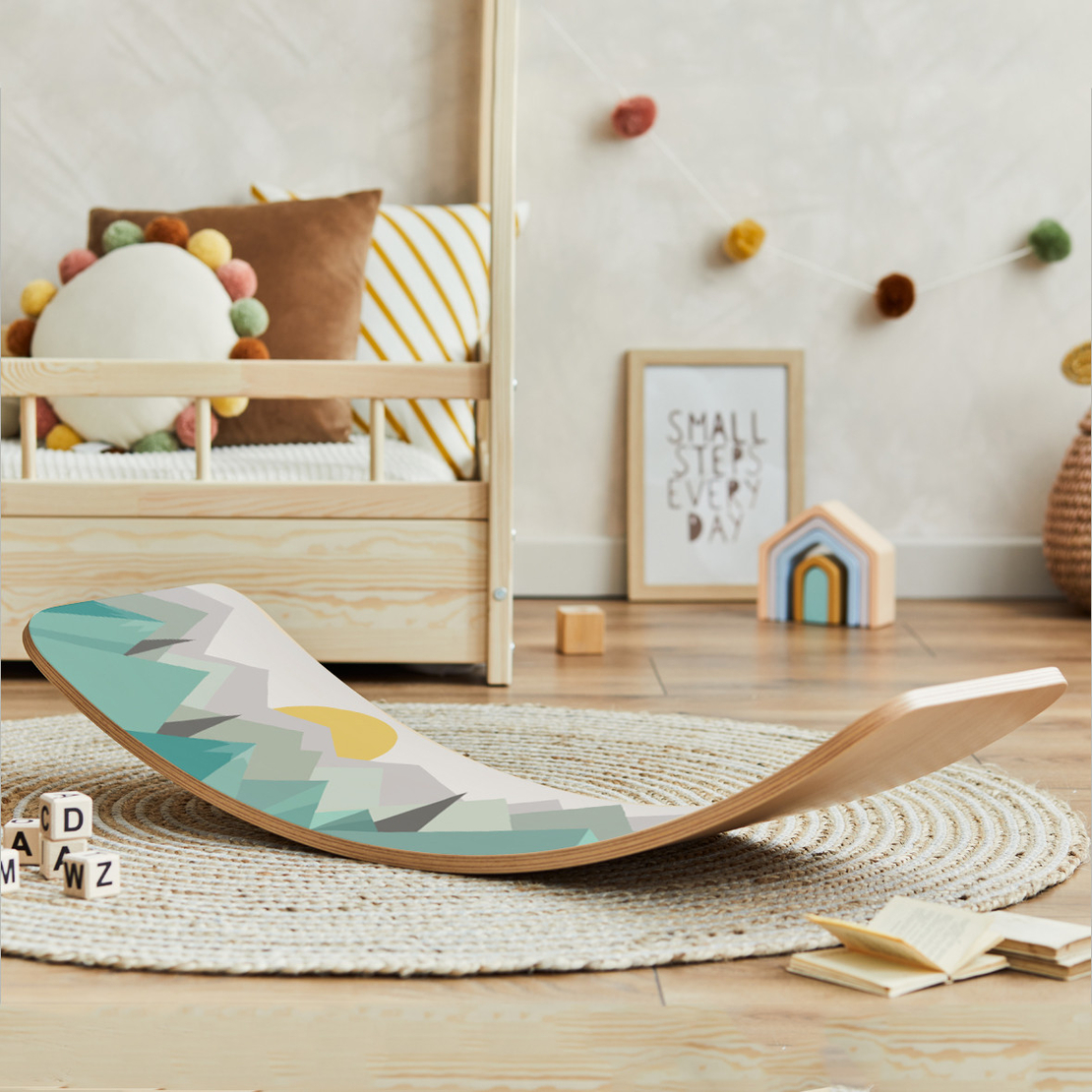 Баланс борд KidBoard, Планини