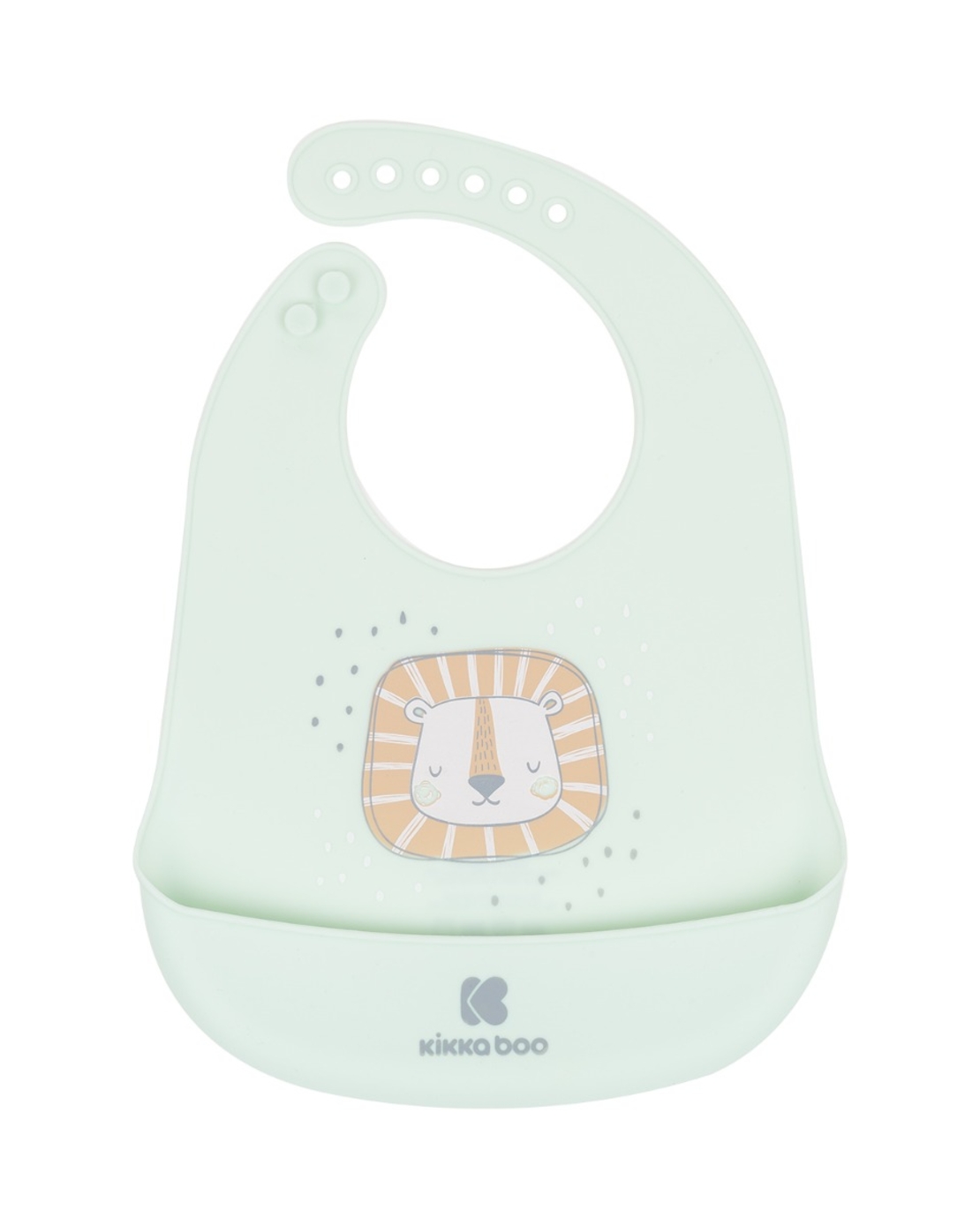 KikkaBoo Лигавник силиконов Savanna Mint