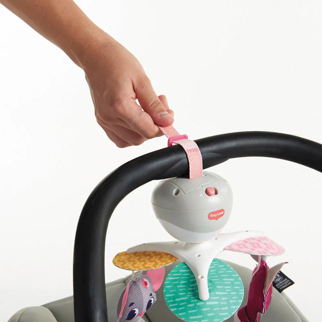 TINY LOVE Take Along Mobile Tiny Princess 3 в 1 Музикална Въртележка 0М+ TL.0206.002