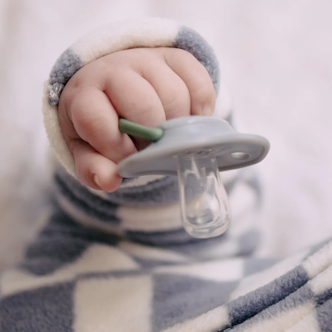 Tommee Tippee Ортодонтични Залъгалки Any Time 0-6М+ 2 Броя Сива и Зелена с Птиче