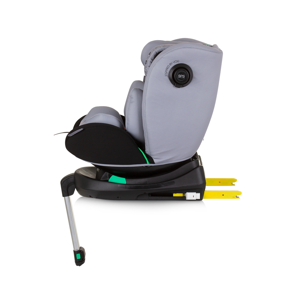 Chipolino  Столче за кола 360 I-size 40-150 ОЛИМПУС Сиво