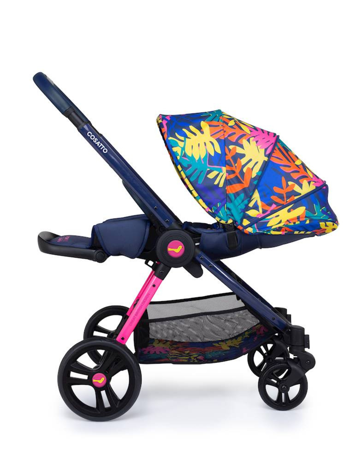 Бебешка количка 2в1 Cosatto CT4524B WOWEE Club Tropicana + чанта