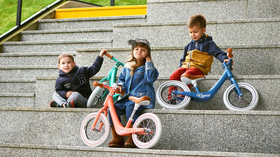  Колело за балансиране KinderKraft Rapid, Синьо 