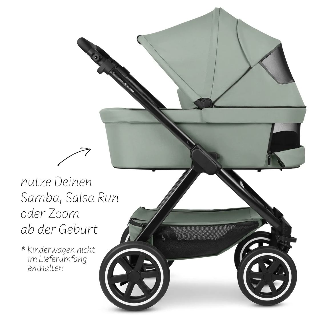 ABC Design Кош за Новородено за Carrycot for Samba / Salsa Run / Zoom - Pine