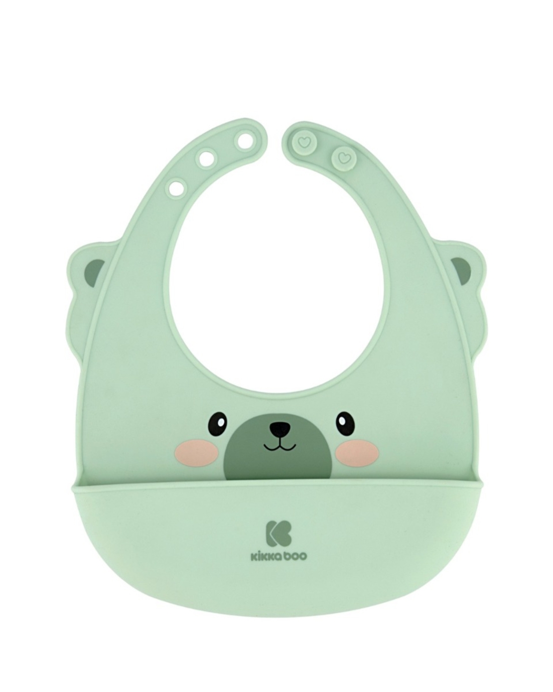 KikkaBoo Лигавник силиконов Mint