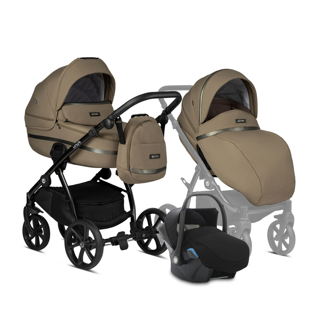 Tutis Uno 3+ Bacio 192 Комбинирана Детска Количка  2 в 1