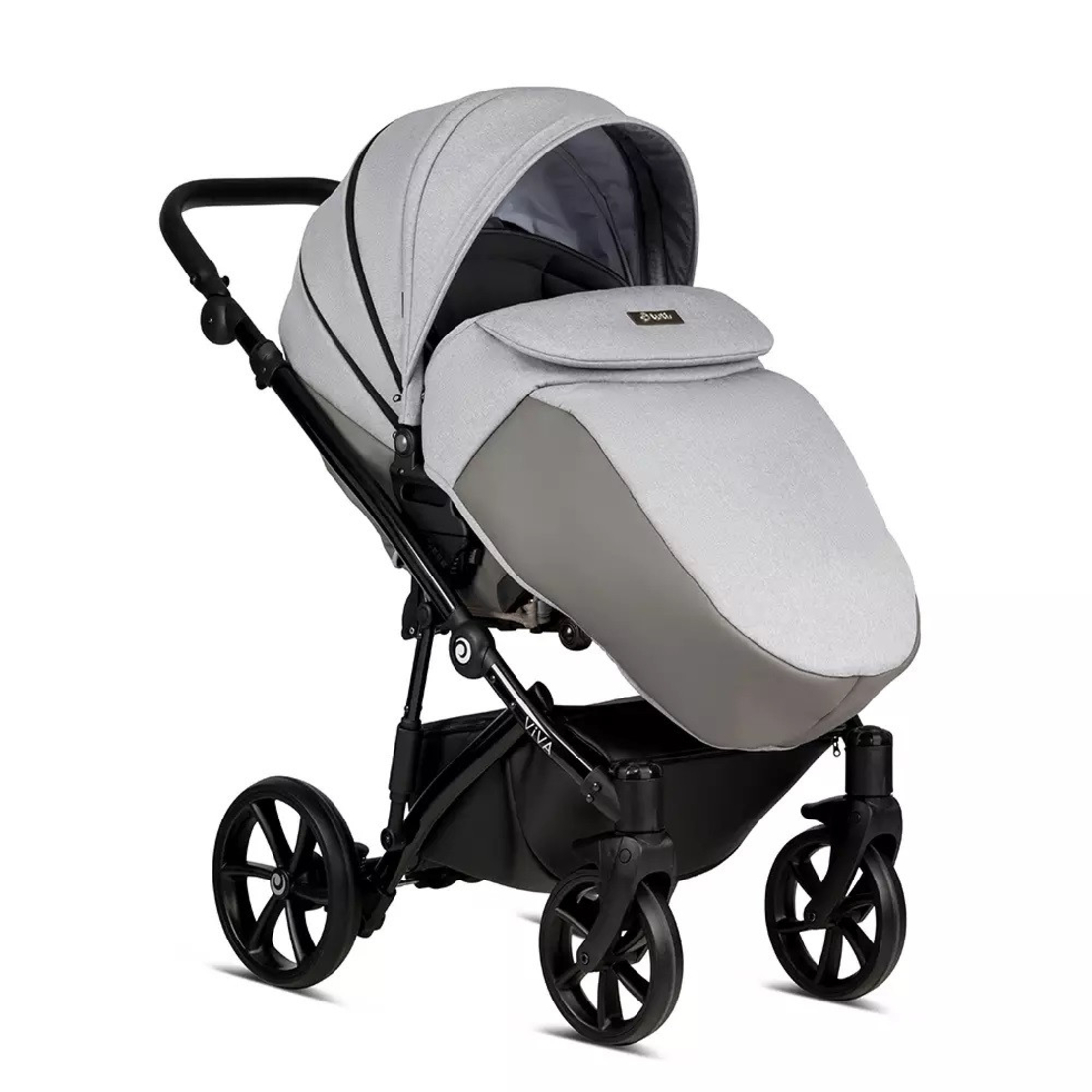 Tutis Viva 4 LUX Sleet 074 Комбинирана Детска Количка 2 в 1