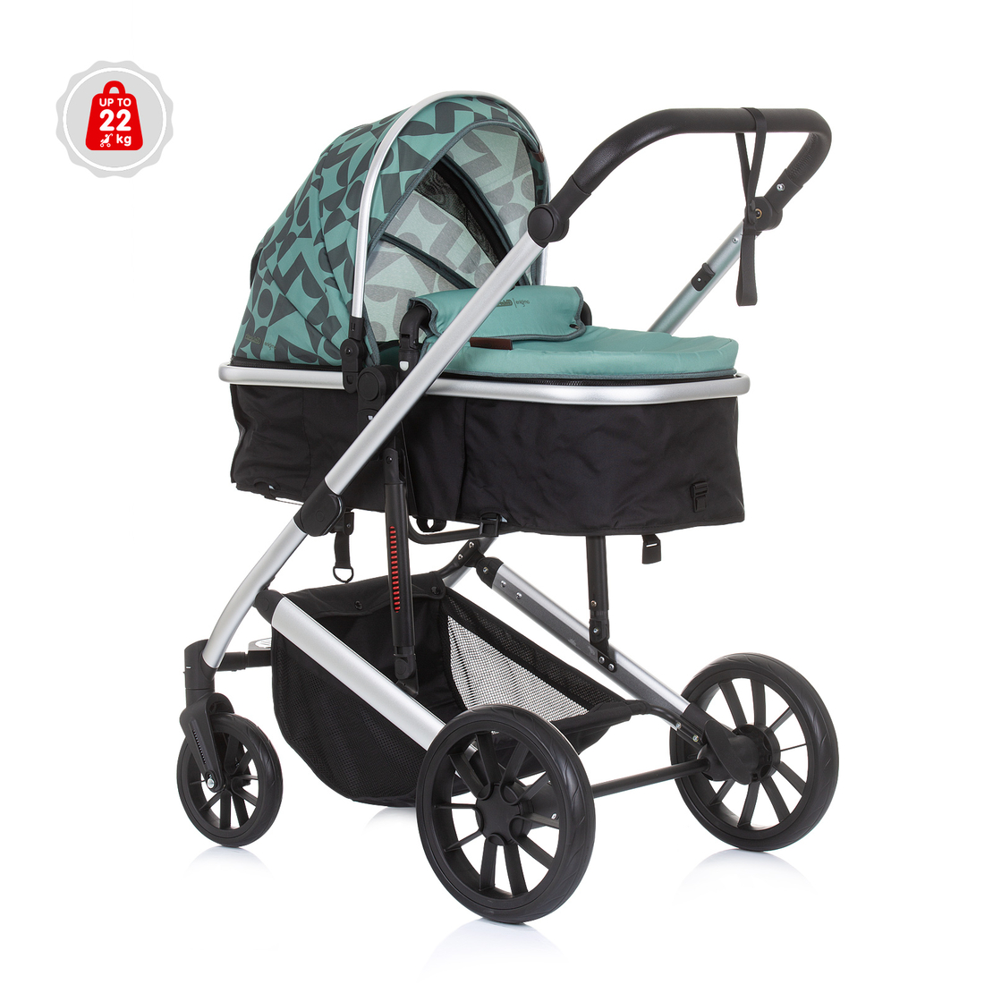 Chipolino  Детска количка до 22 кг Енигма Алое