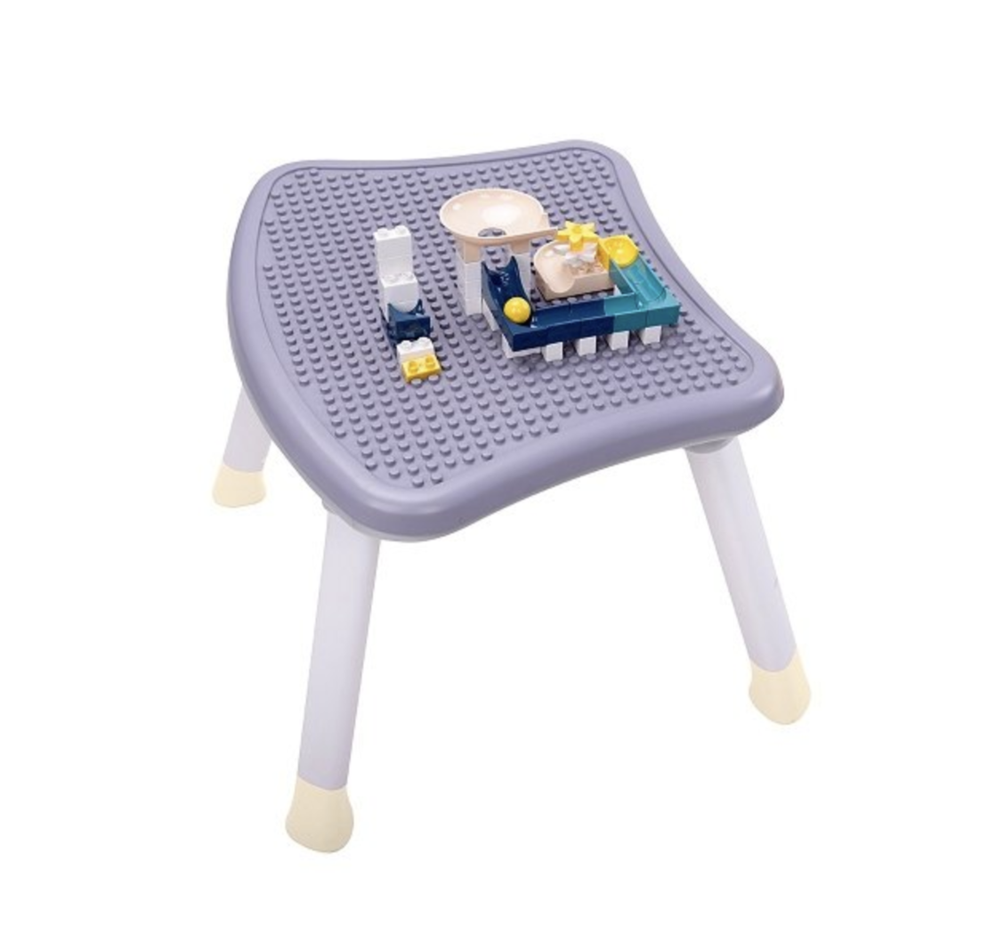 KikkaBoo Стол за хранене 6 в 1 EAT N PLAY BEIGE