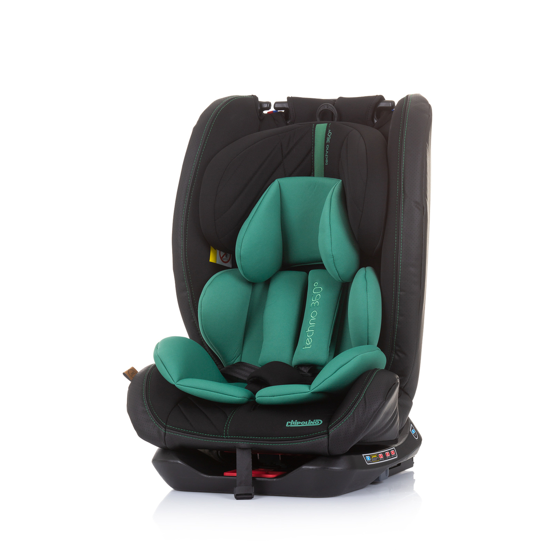 Chipolino  Столче Кола 360 ISOFIX 0-36 кг Техно Алое