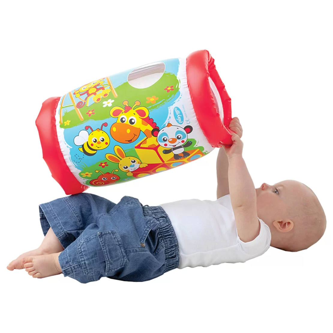 PLAYGRO НАДУВАЕМА ИГРАЧКА ВАЛЯК ЧЕРВЕН 6М+