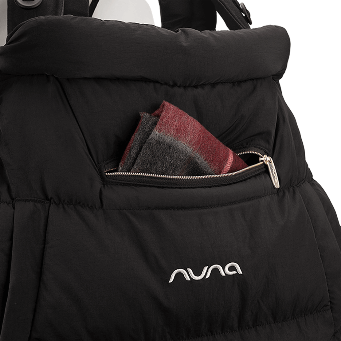 Nuna Cudl Series Winter Cover Caviar Зимен Комплект Покривало