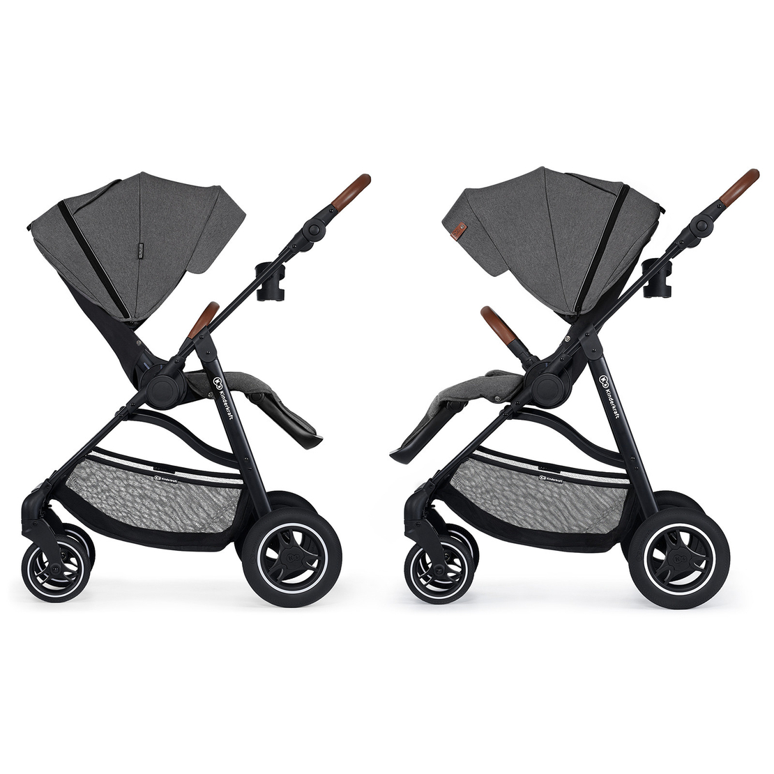  Бебешка количка KinderKraft ALL ROAD, сива 