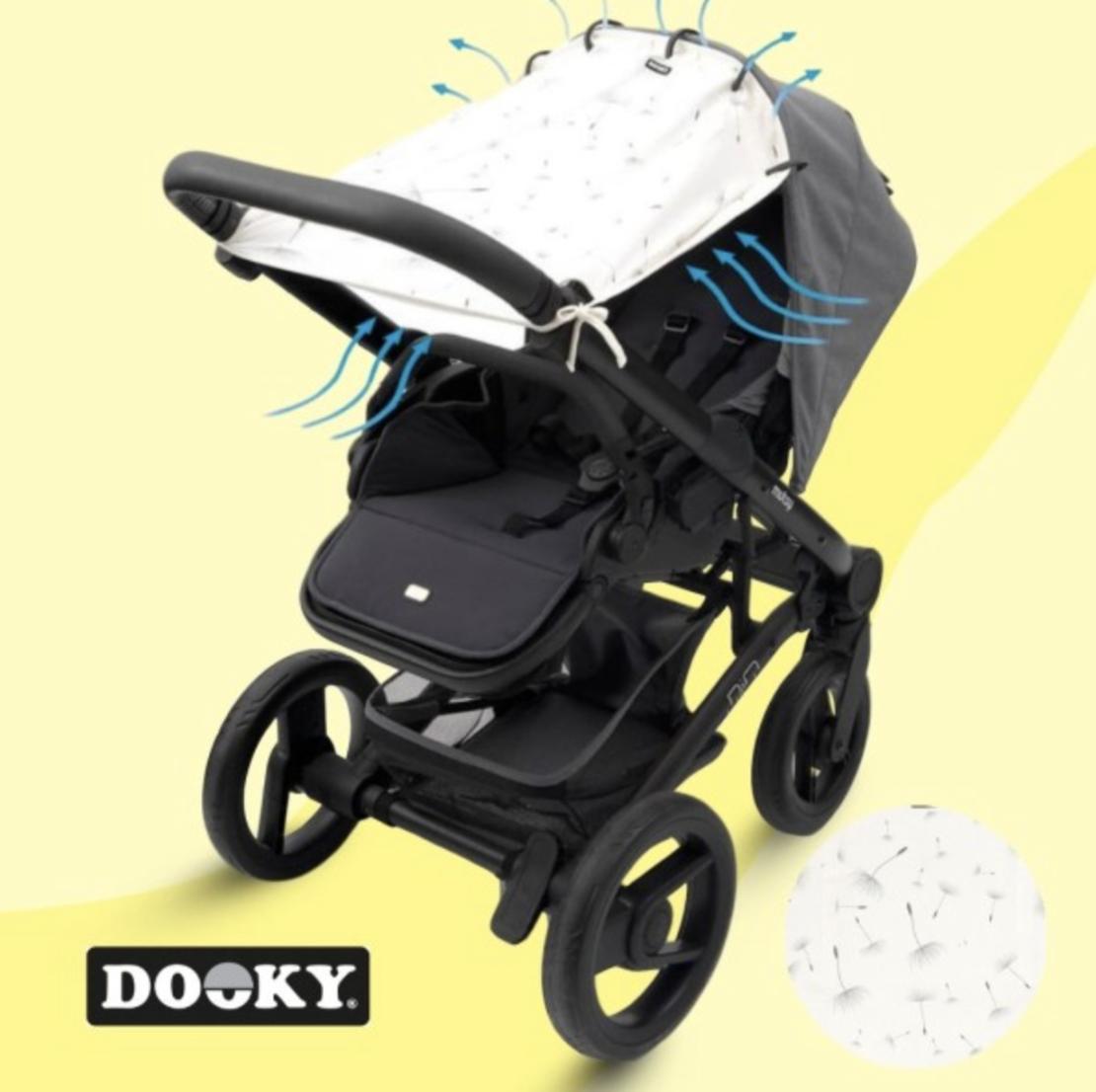 Sophie Софи Жирафчето Сенник с UPF50+ Защита Dandelion 126601