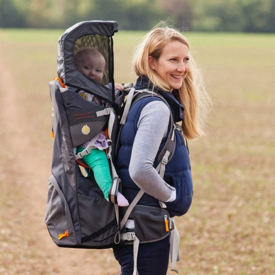  Раница за носена на деца LittleLife Cross Country S4, Червена 