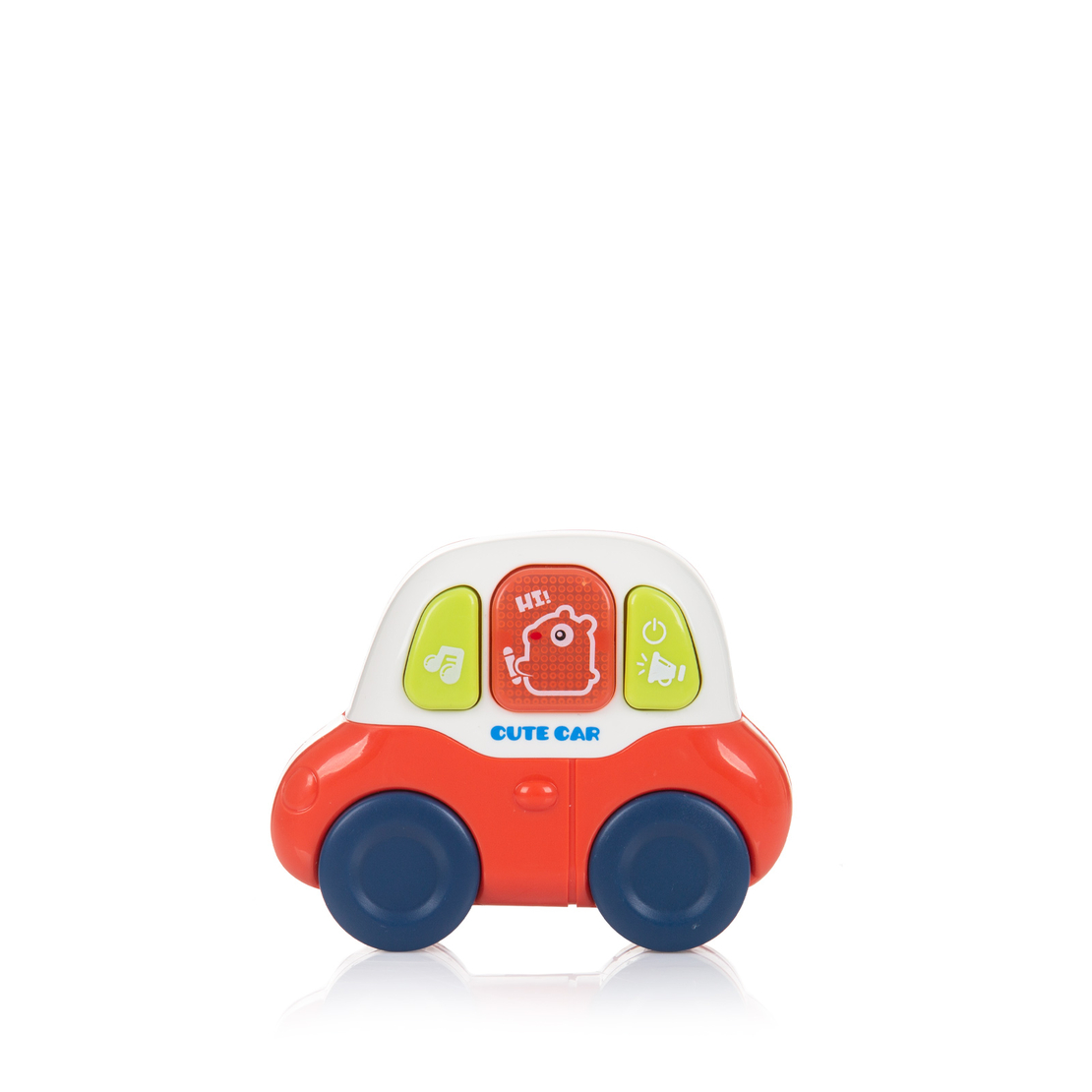 Chipolino Музикална игра на колела Весели животинки Розова