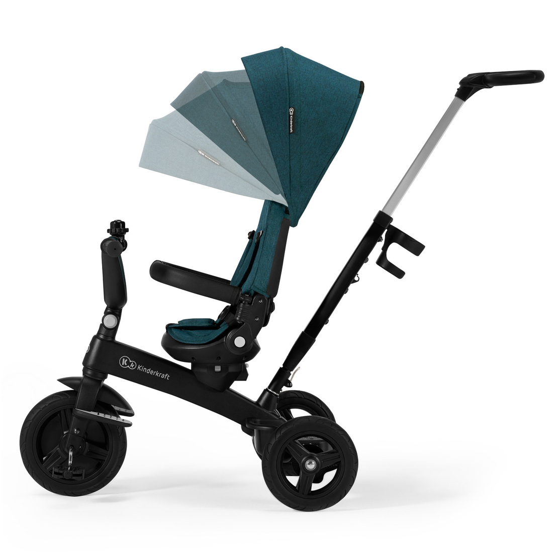  Триколка KinderKraft TWIPPER, Зелена 