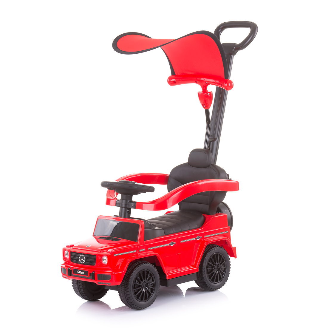 Chipolino Кола с Дръжка и Сенник MERCEDES G 350d Червен