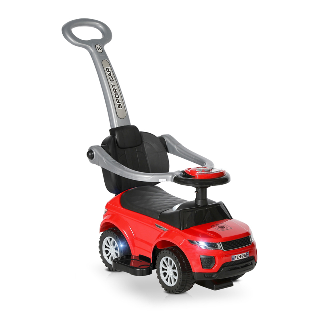 LORELLI  КОЛА ЗА ЯЗДЕНЕ OFF ROAD С ДРЪЖКА ЧЕРВЕНА