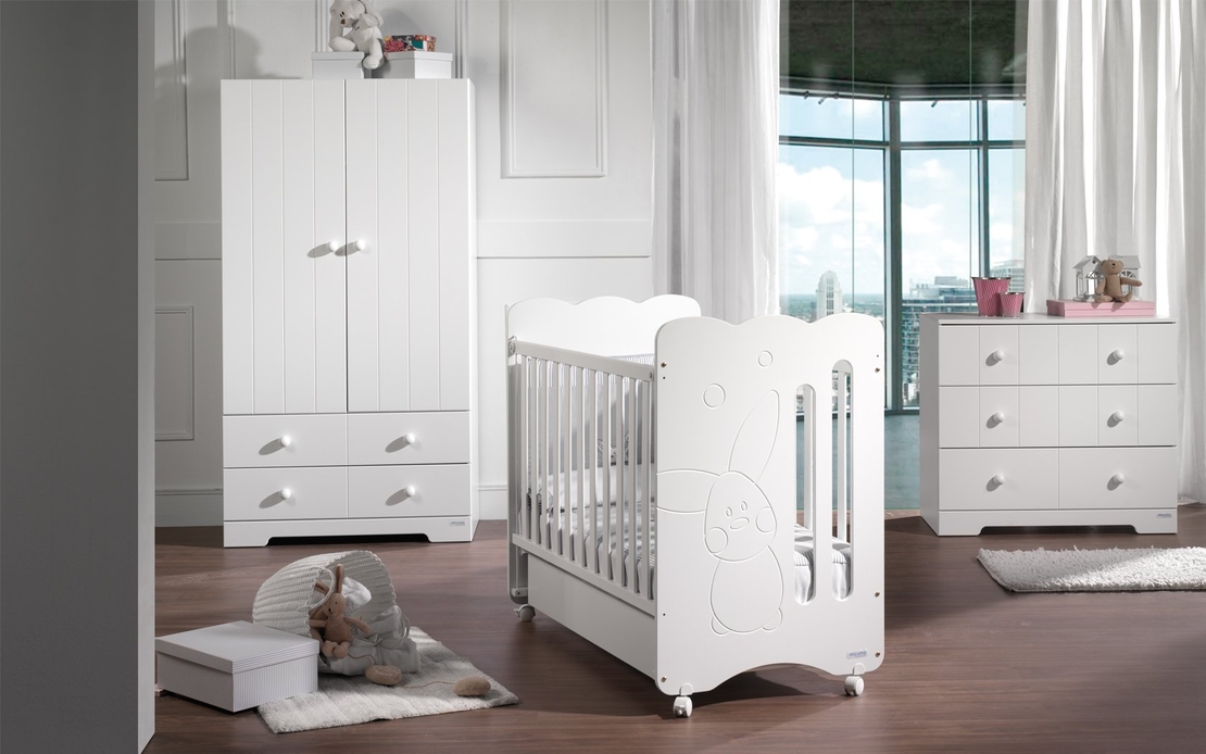 Скрин 3 чекмеджета CO 1415 white