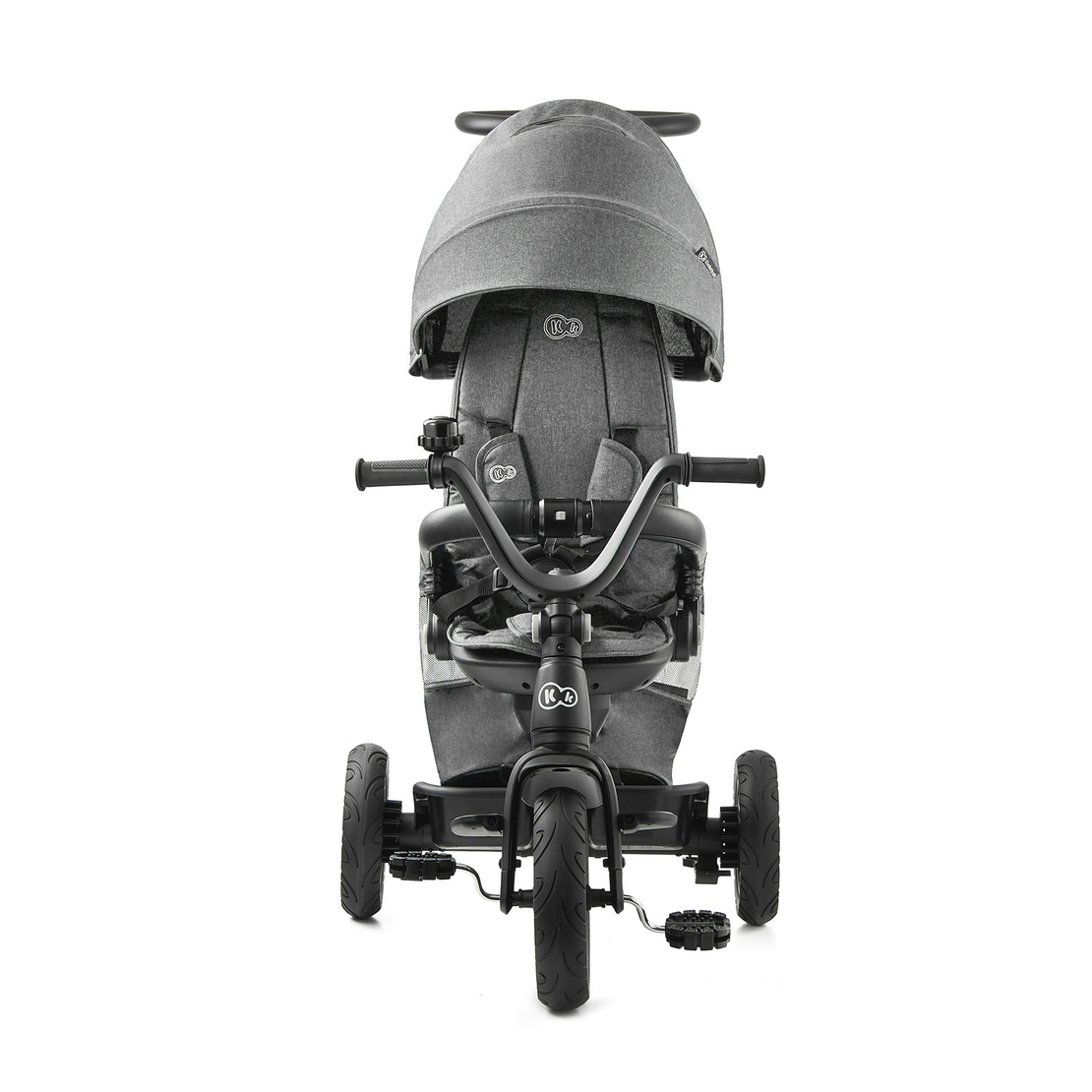  Триколка KinderKraft EASYTWIST, Сива 