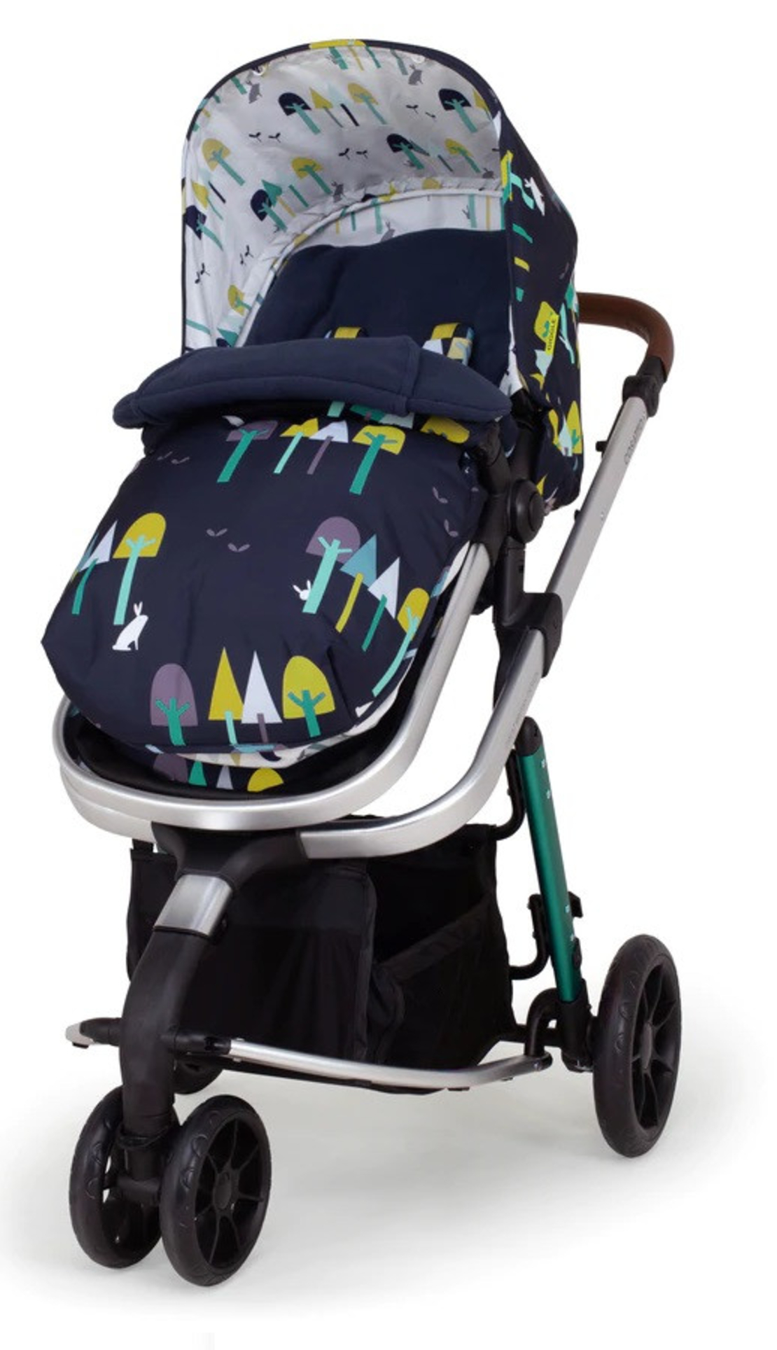 Количка Cosatto Giggle 3в1 CT5038 WILDERNESS INK, Пълен комплект